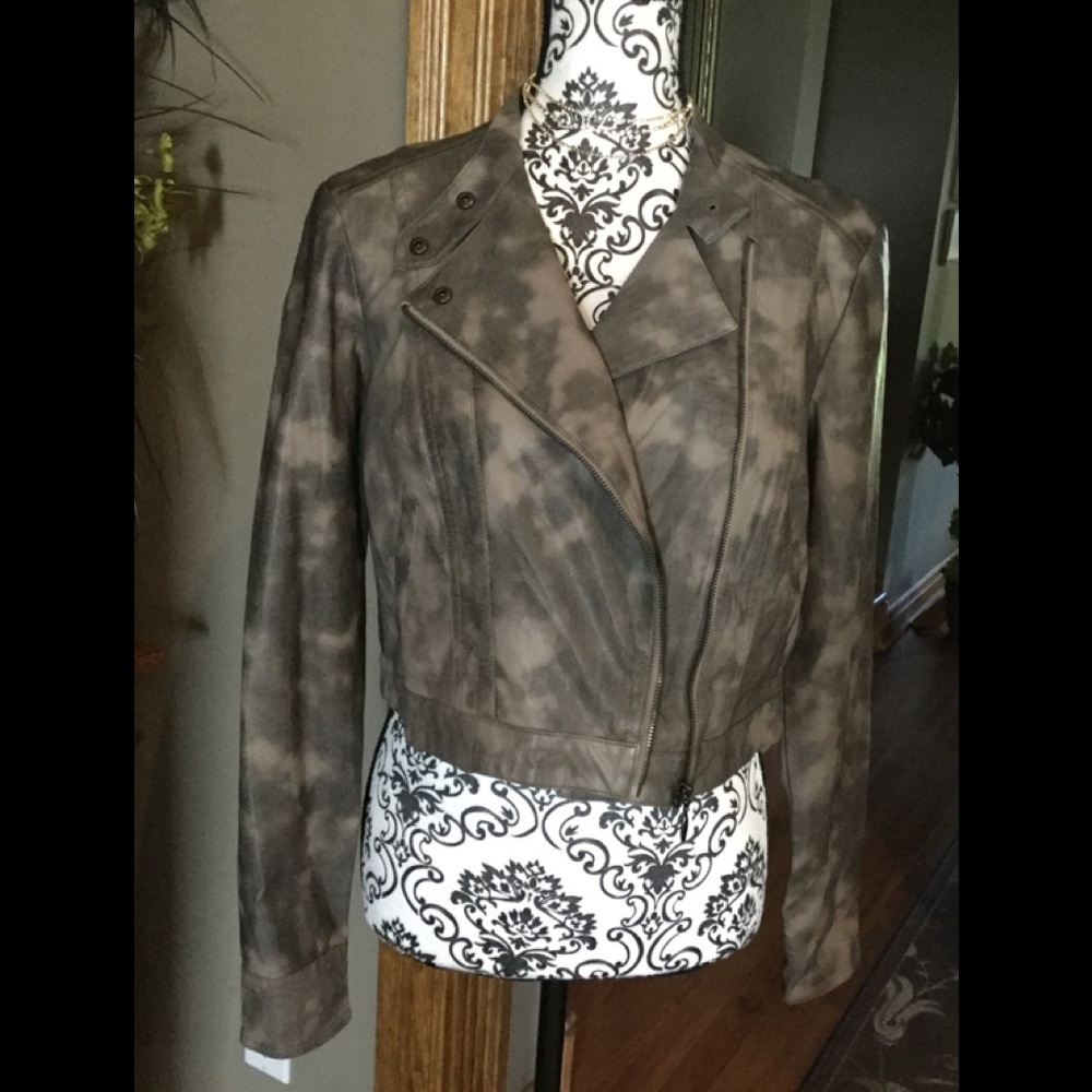 Indigo Thread Co Moto Jacket NWOT